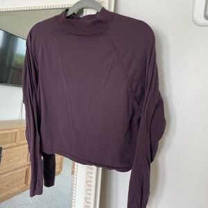 Free people mock neck top